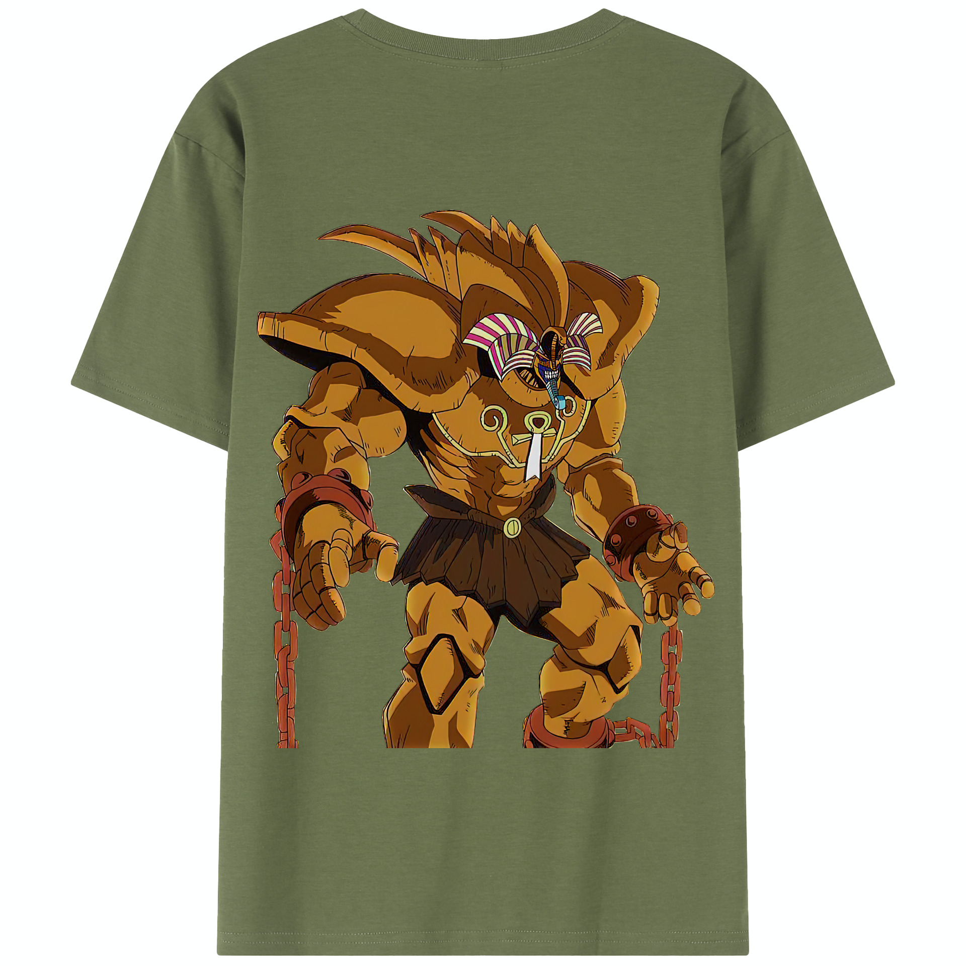 （画像用） 遊☆戯☆王 Yu-Gi-Oh! 綿100％半袖Tシャツ（背面プリント）
